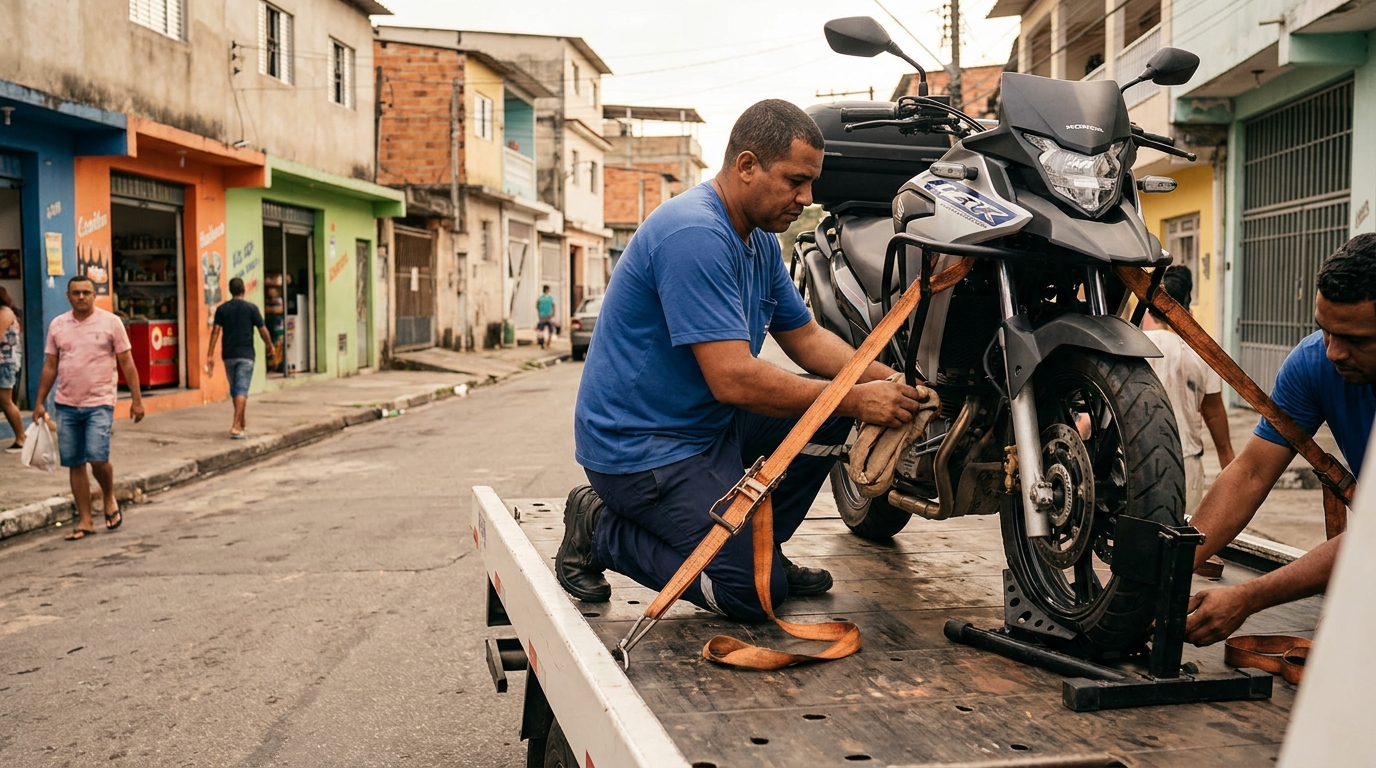Guincho para Moto em João Pessoa‑PB
