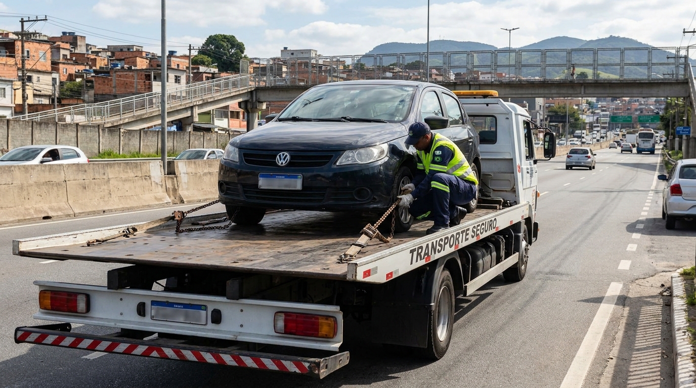 Logística para Veículos Parados em João Pessoa‑PB