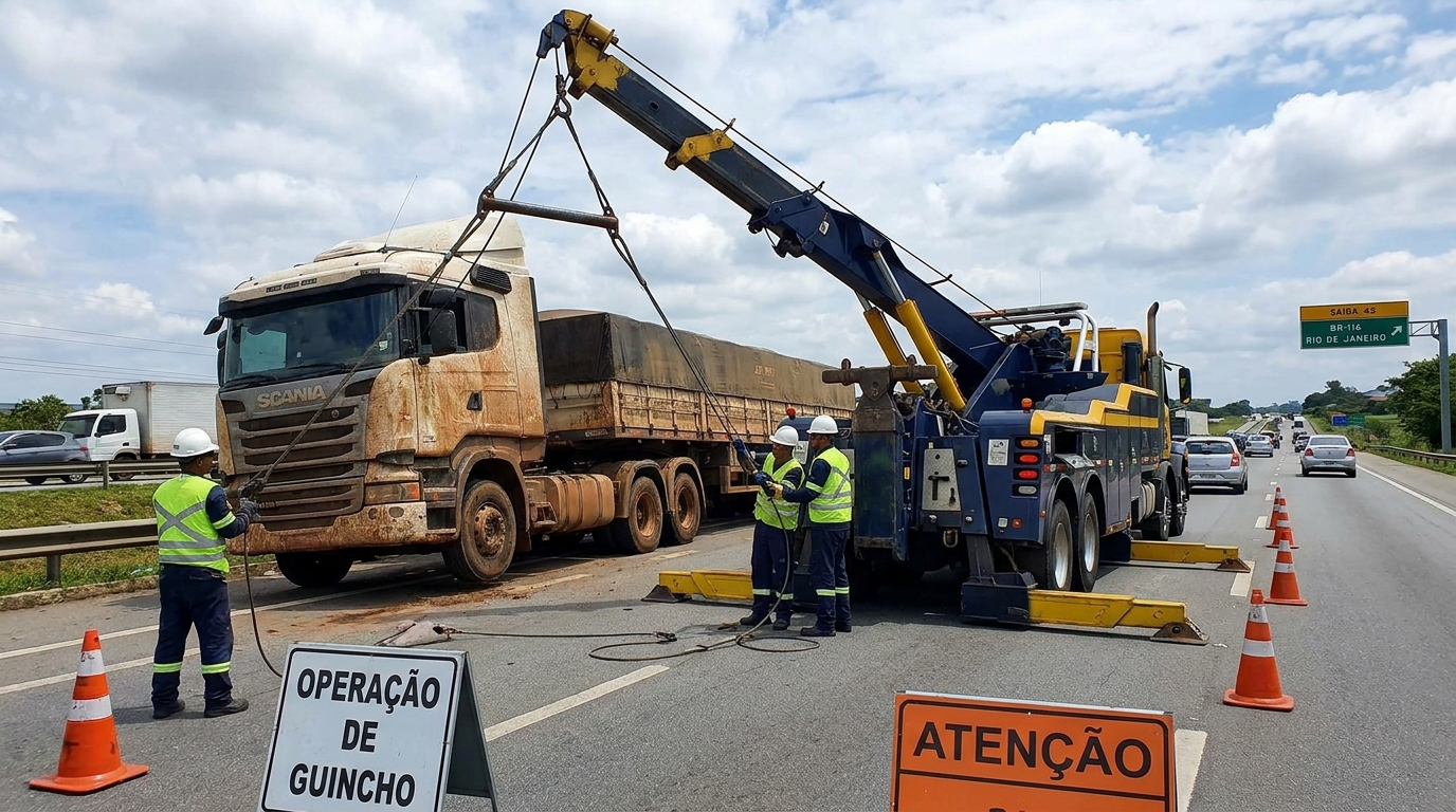 Reboque de Caminhão Baú em João Pessoa‑PB