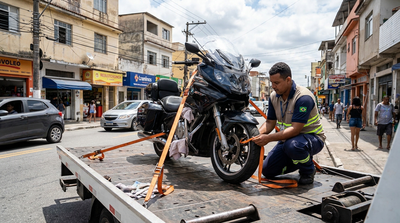 Remoção de Moto em Pane em João Pessoa‑PB