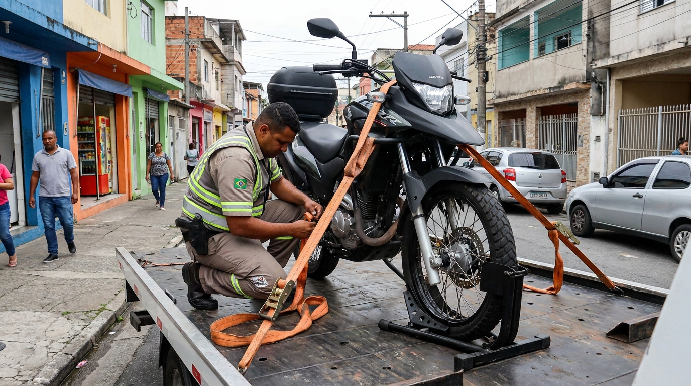 Guincho para Moto em João Pessoa‑PB